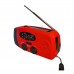 Emergency Hand Solar Crank Radio with LED Flashlight Emergency Hand Solar Crank Radio with LED Flashlight