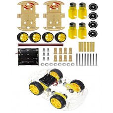 4WD Robot Smart Car Chassis Kits car with Speed Encoder  4WD Robot Smart Car Chassis Kits car with Speed Encoder