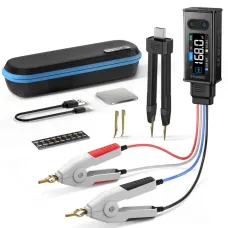LCR-ST2 100K LCR ESR Meter 2-in-1 Digital Tweezers Bridge