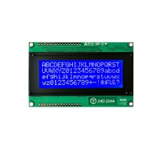 JHD 20×4 character LCD Display with Blue Backlight JHD 20×4 character LCD Display with Blue Backlight