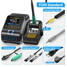 DWS-200 200W Power Rapid Heating Soldering Iron Station Kit DWS-200 200W Power Rapid Heating Soldering Iron Station Kit