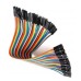 Male to Female Jumper Wires 40Pcs 20cm